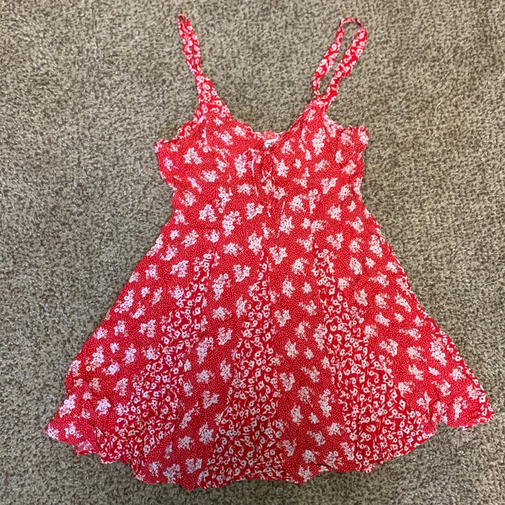 Free People Don’t Dare Mixed Print Dress